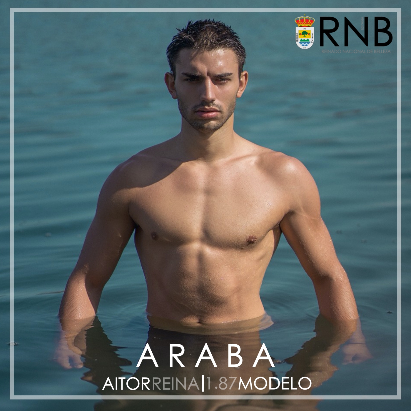 Aitor Reina Mister RNB Araba 2020 Banner Cuerpo