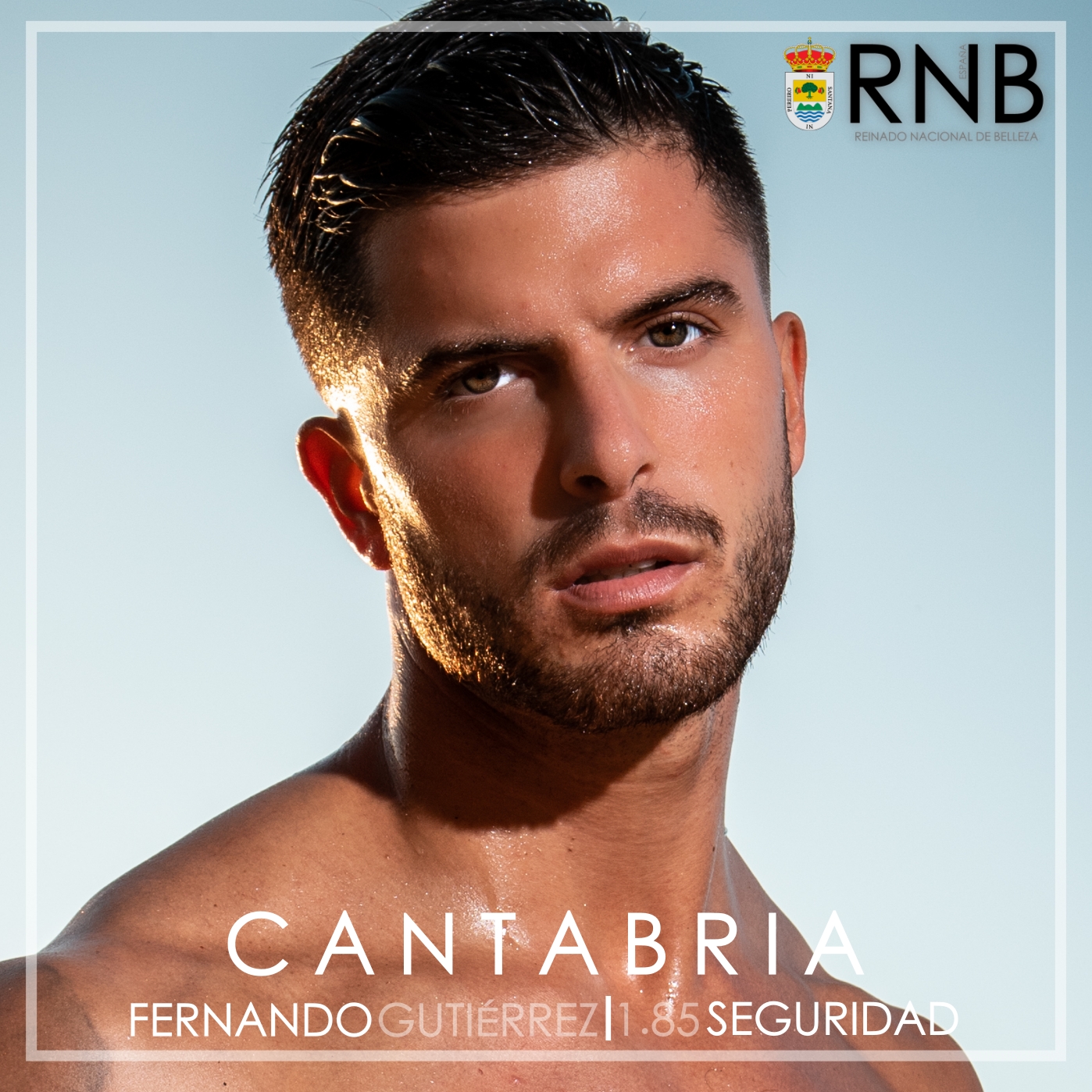 Fernando Gutierrez Mister RNB Cantabria 2020 Banner Rostro