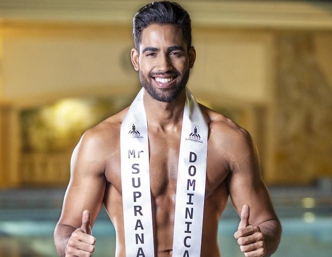 Angel Holguin was Mister Supranational Dominican Republic 2019