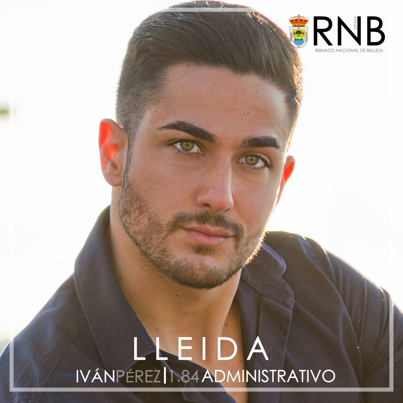 Ivan Perez Mister RNB Lleida 2020 Banner Rostro