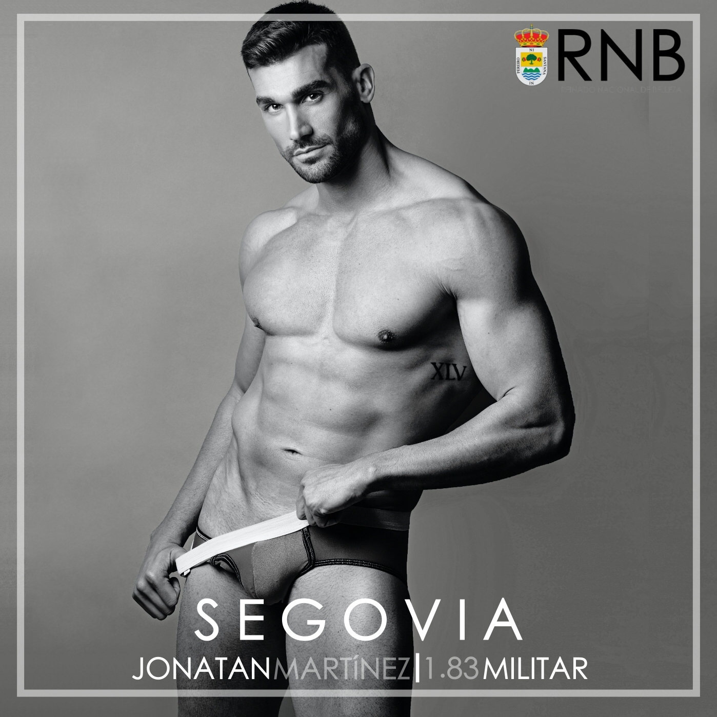 Jonatan Martinez Mister RNB Segovia 2021 Banner Cuerpo