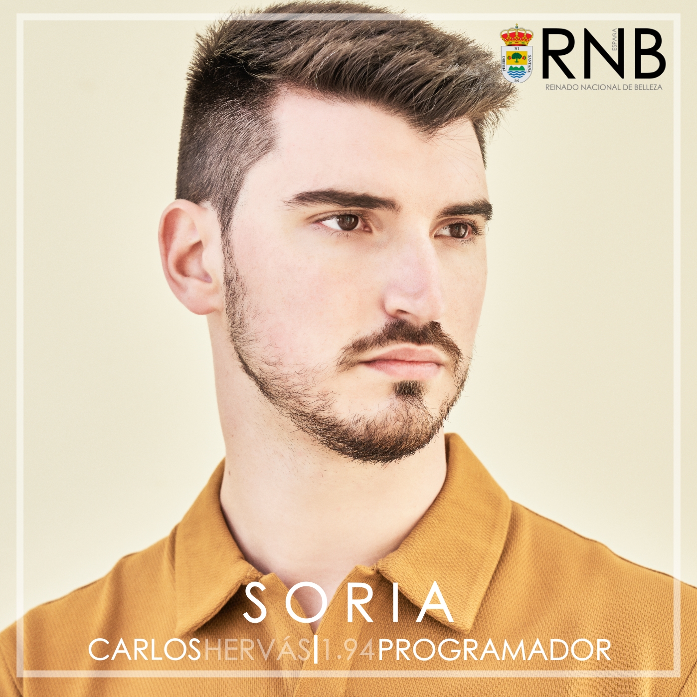 Carlos Hervas Mister RNB Soria 2021 Banner Rostro
