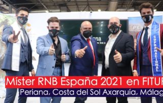 FITUR 2021 | Presentacion de Mister RNB España 2021 en Periana, Costa del Sol Axarquia, Malaga Portada
