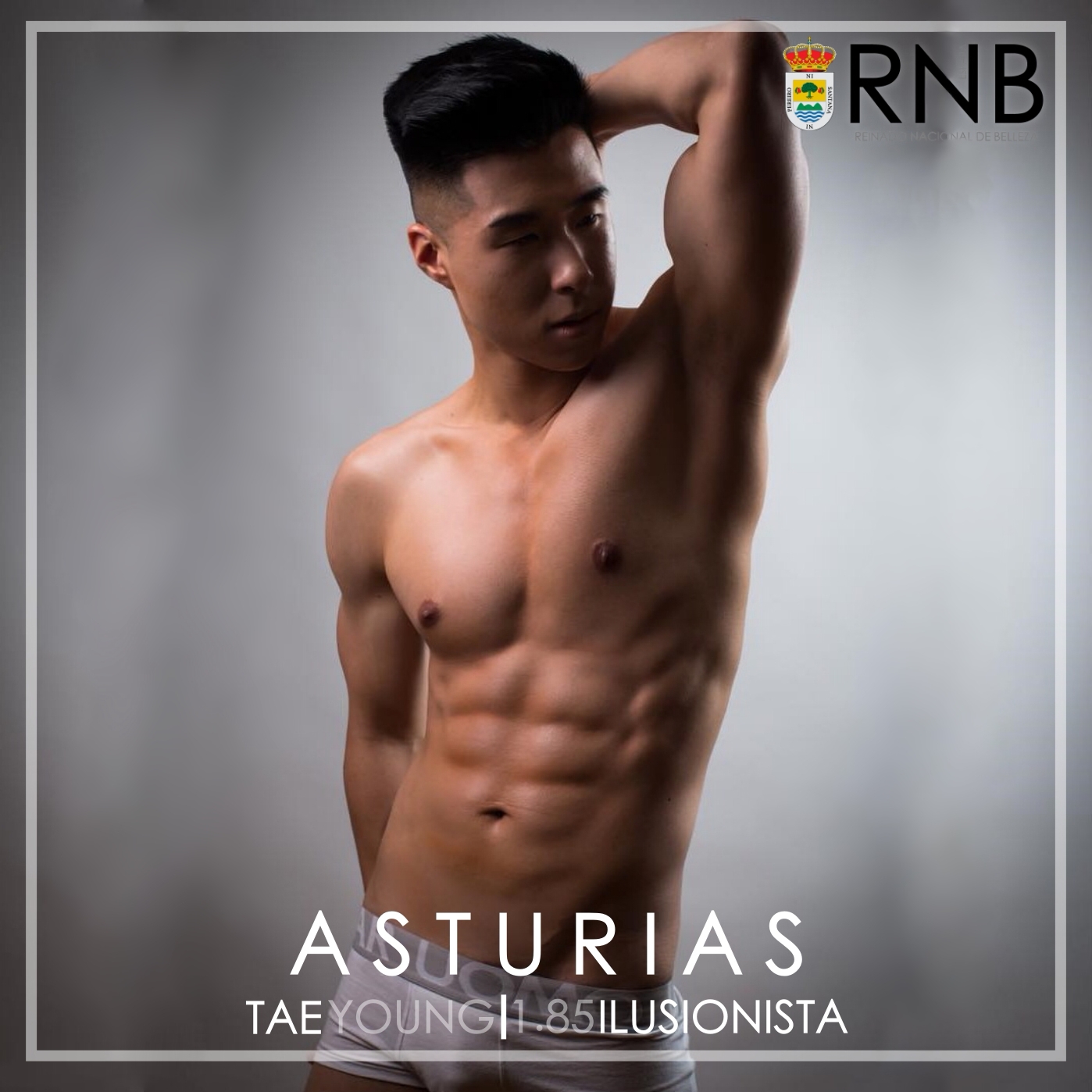 Tae Young Mister RNB Asturias 2021 Banner Cuerpo