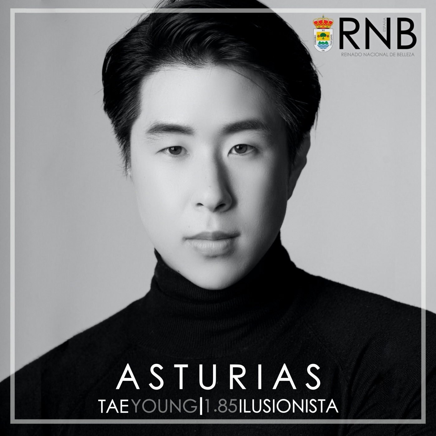 Tae Young Mister RNB Asturias 2021 Banner Rostro