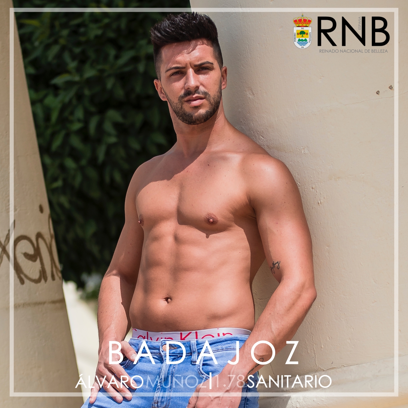 Alvaro Muñoz Mister RNB Badajoz 2021 Banner Cuerpo
