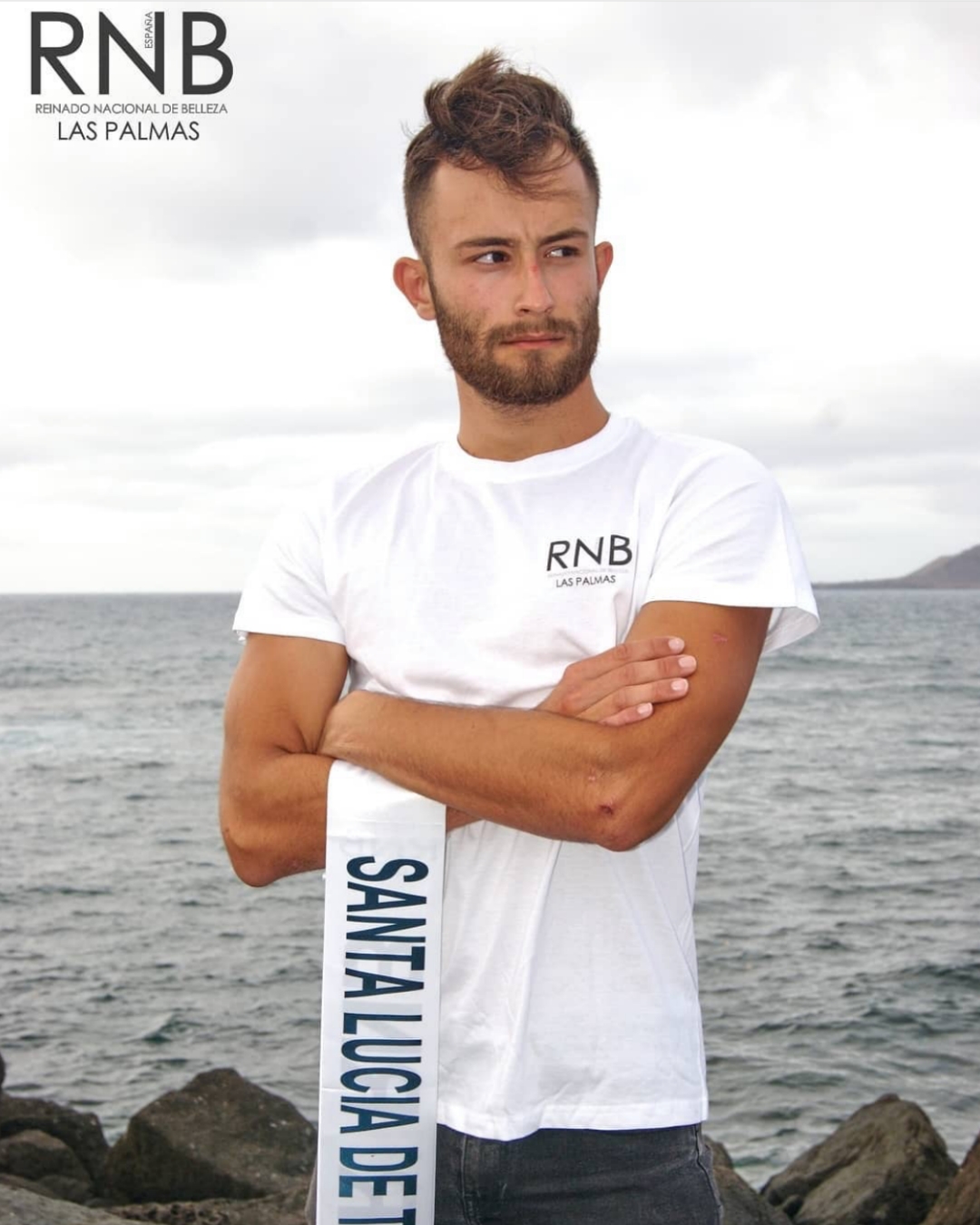 Candidato Mister RNB España Las Palmas 2021 Santa Lucia De Tirajana Joel Diaz Lorenzo
