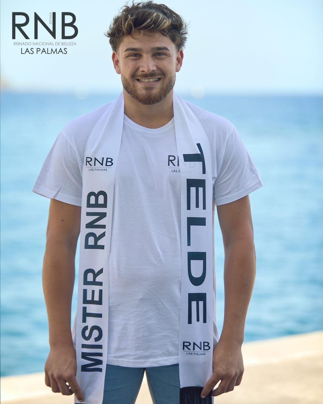 Candidato Mister RNB España Las Palmas 2021 Telde Carlos Ramirez Navarro