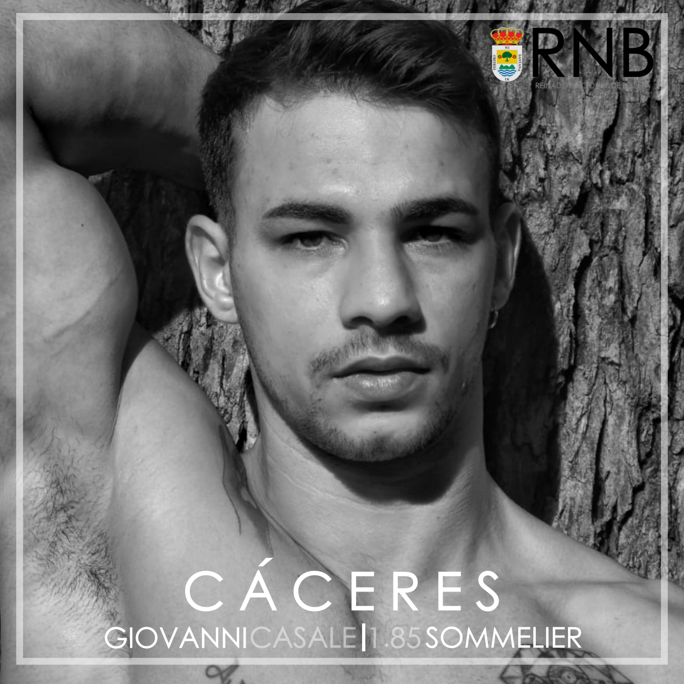 Giovanni Casale Mister RNB Caceres 2021 Banner Rostro