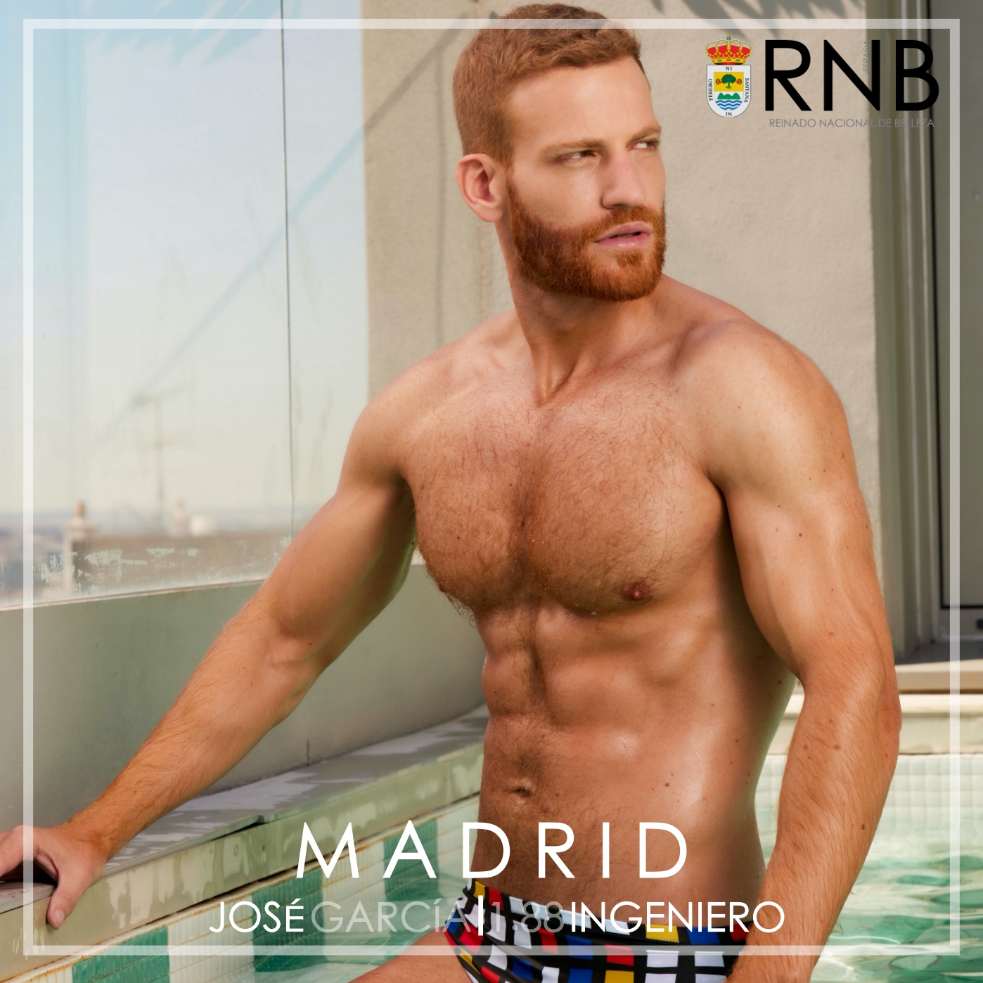 Jose Garcia Mister RNB Madrid 2021 Banner Cuerpo