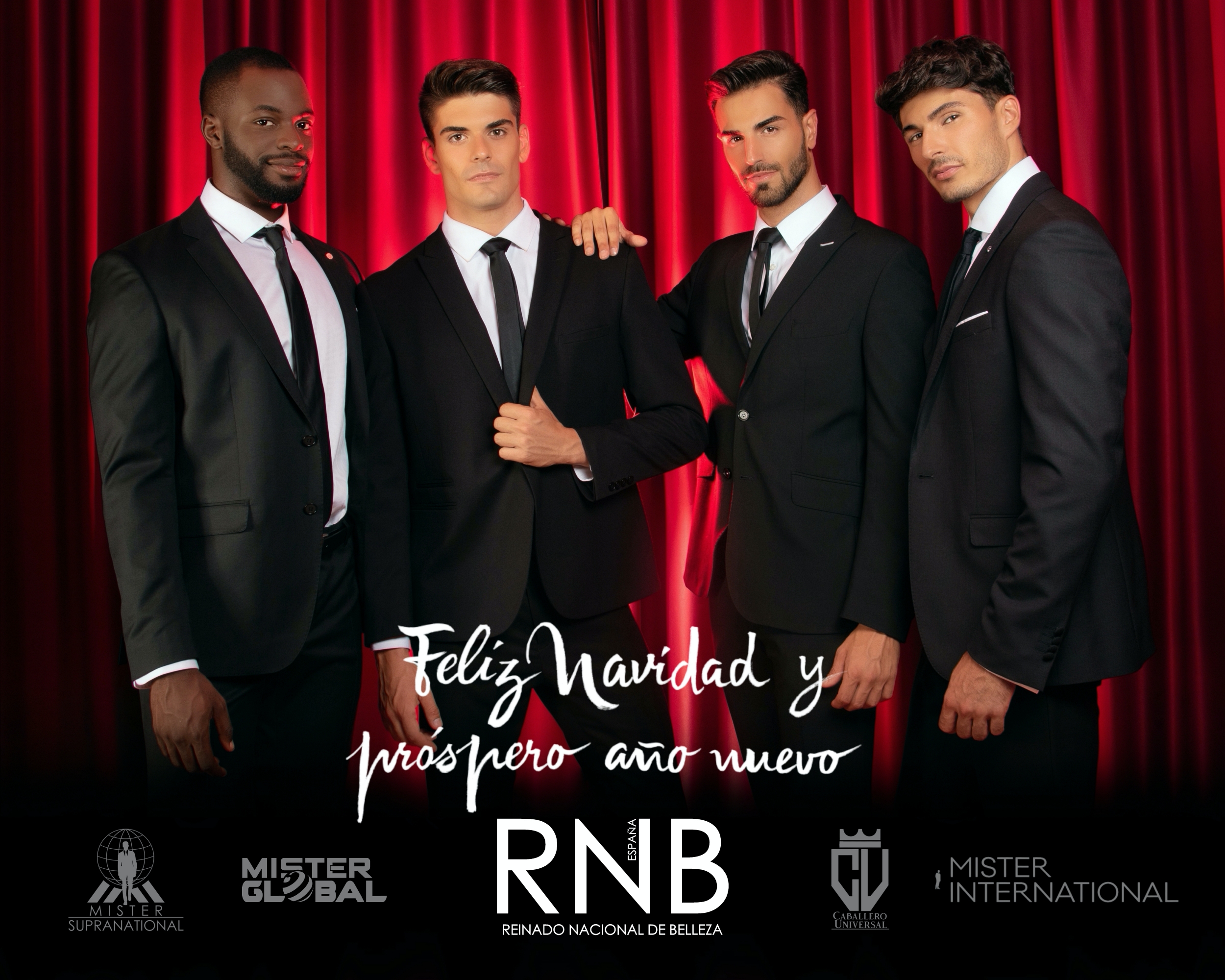 Felicitacion Navidad y Año Nuevo Mister RNB España 2021 2022