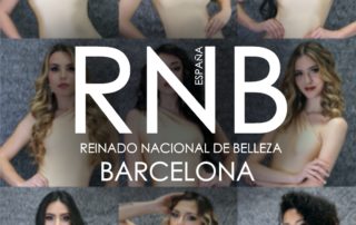 Candidatas a Miss RNB Barcelona 2022