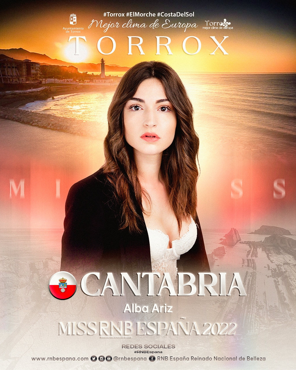 Banner Alba Ariz Miss RNB Cantabria 2022