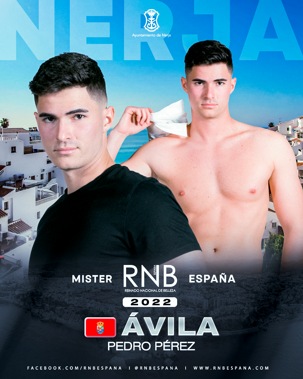 Banner Pedro Perez Mister RNB Avila 2022