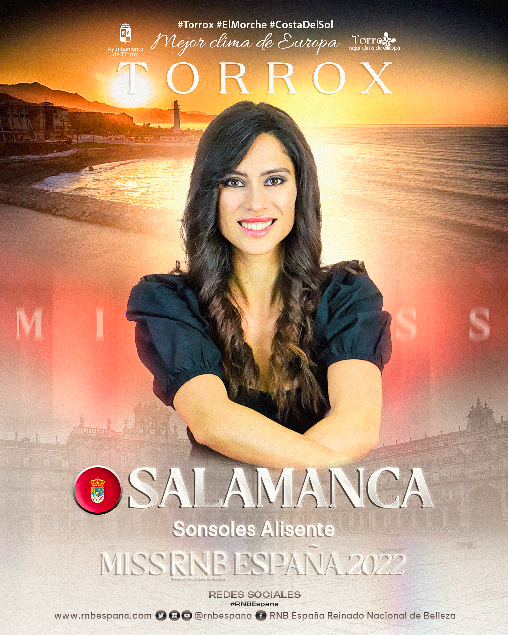 Banner Sonsoles Alisente Miss RNB Salamanca 2022