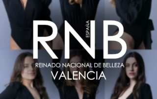 Candidatas a Miss RNB Valencia 2022