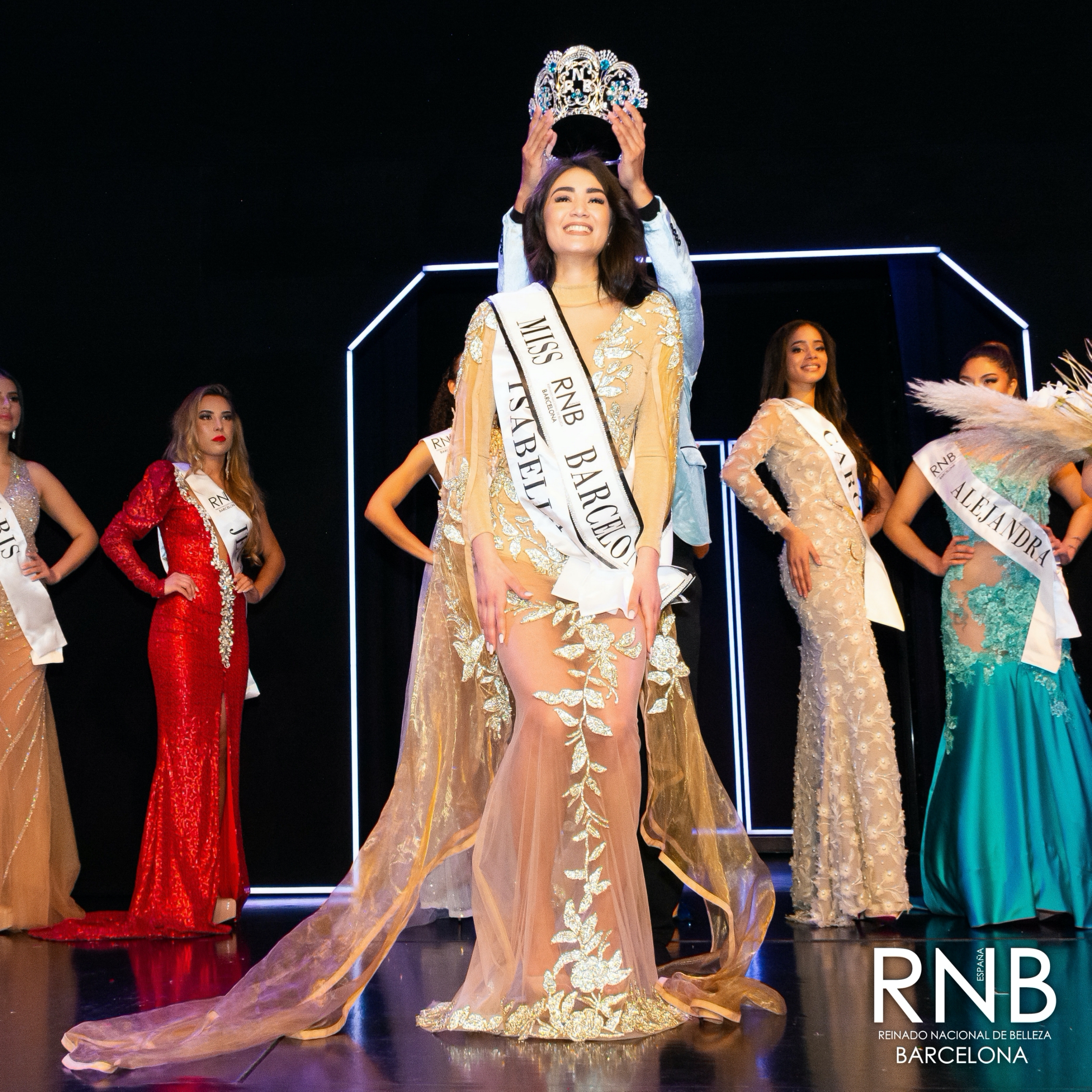 Coronacion Miss RNB Barcelona 2022 Isabella Herrera