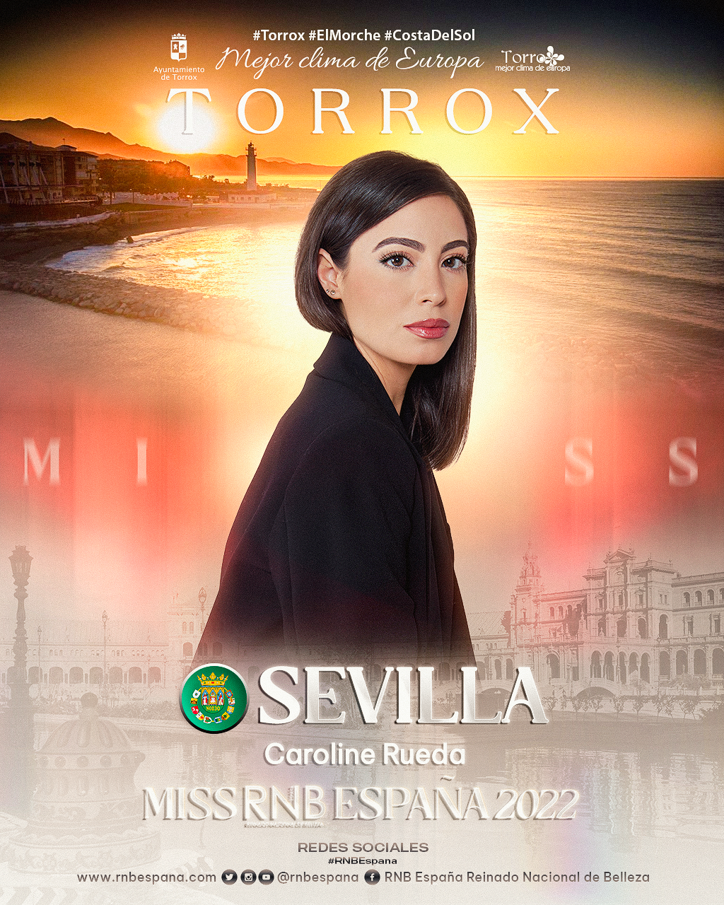 Banner Caroline Rueda Miss RNB Sevilla 2022