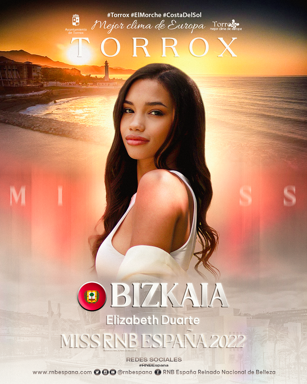 Banner Elizabeth Duarte Miss RNB Bizkaia 2022