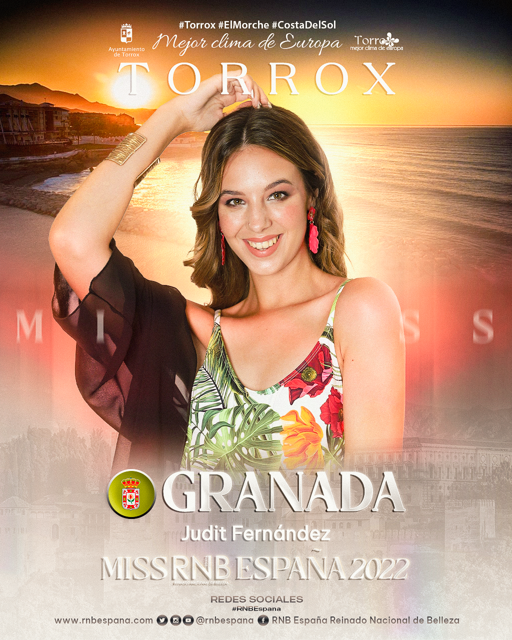 Banner Judit Fernandez Miss RNB Granada 2022
