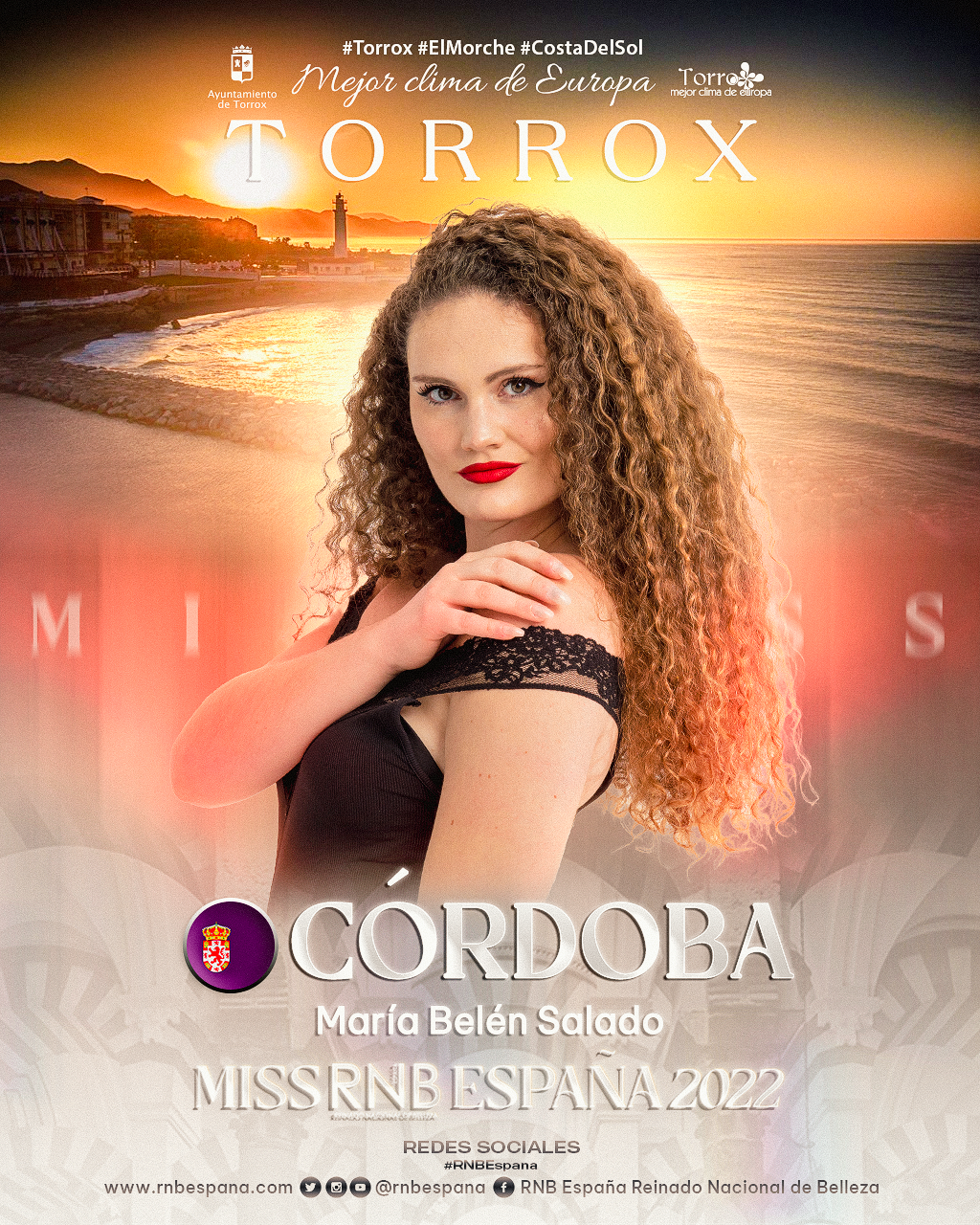 Banner Maria Belen Salado Miss RNB Cordoba 2022