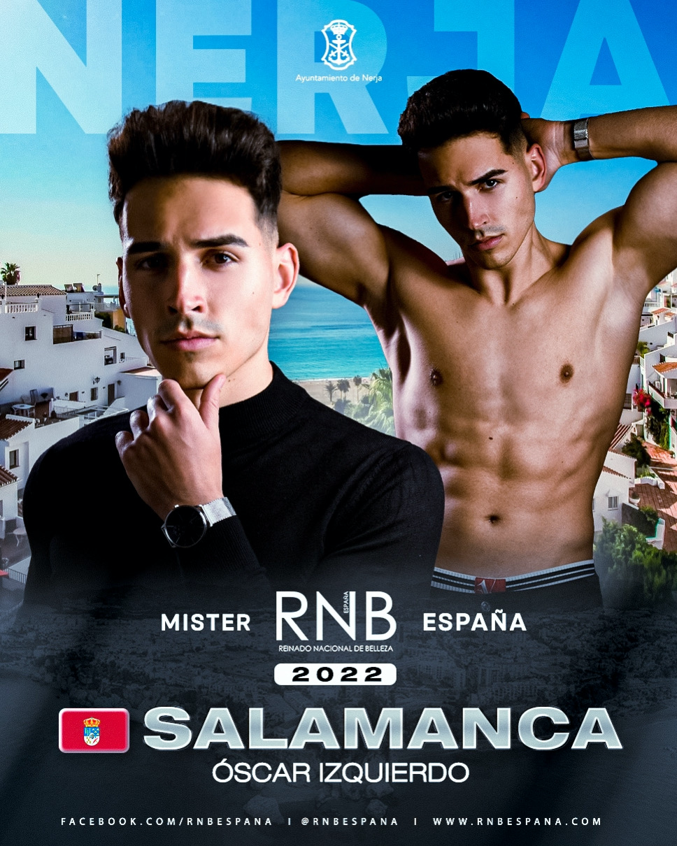 Banner Oscar Izquierdo Mister RNB Salamanca 2022