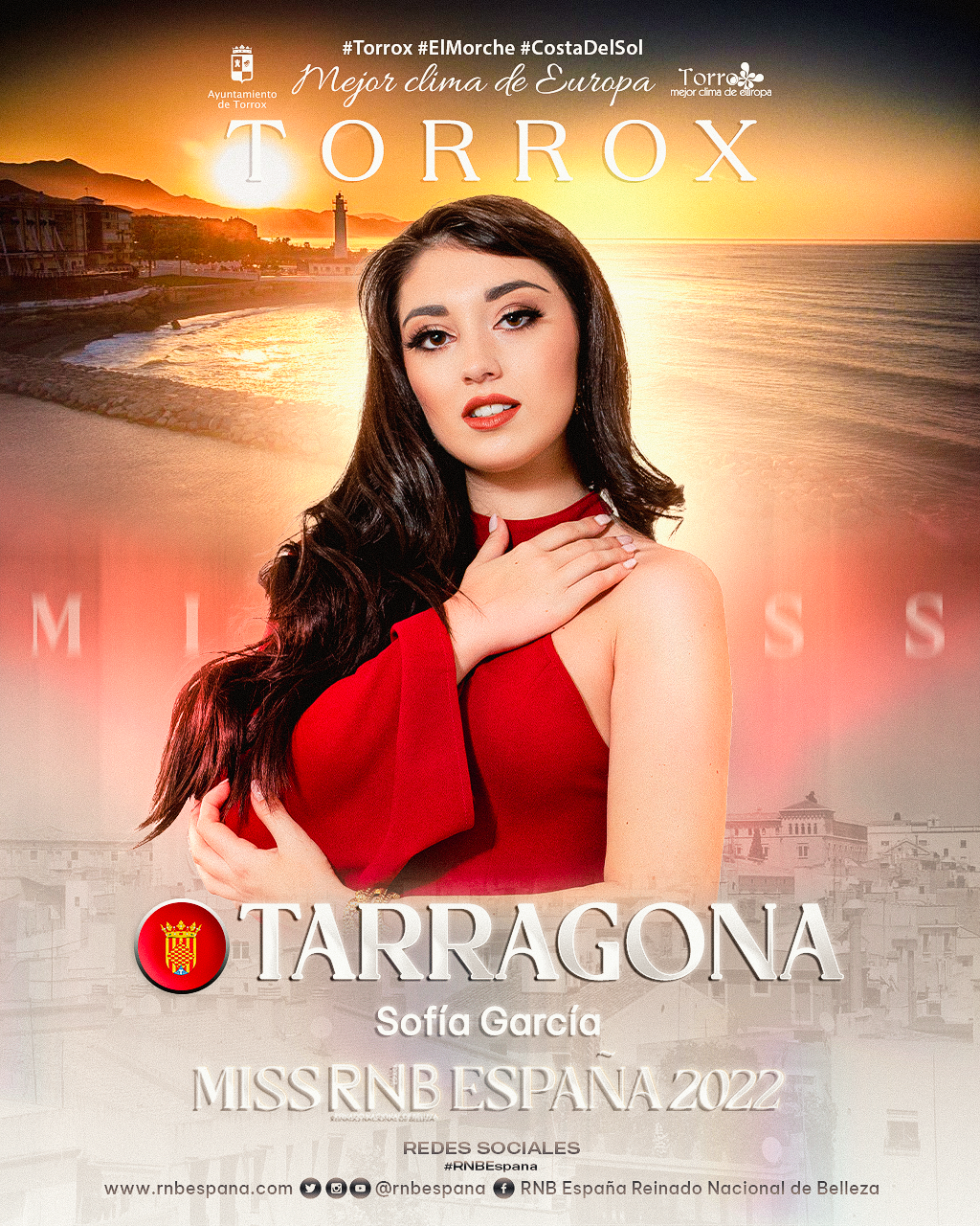 Banner Sofia Garcia Miss RNB Tarragona 2022