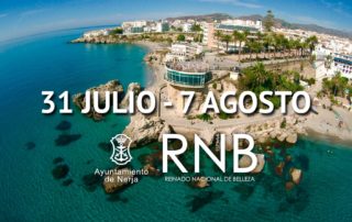 Nerja sede de Mister RNB España 2022 el sábado, 6 de agosto