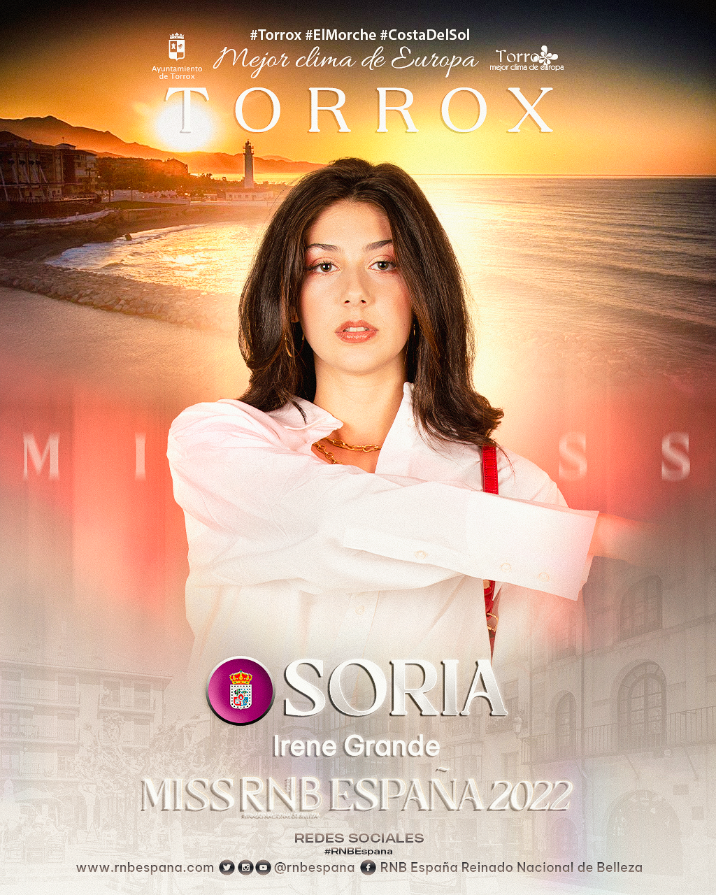 Banner Irene Grande Miss RNB Soria 2022
