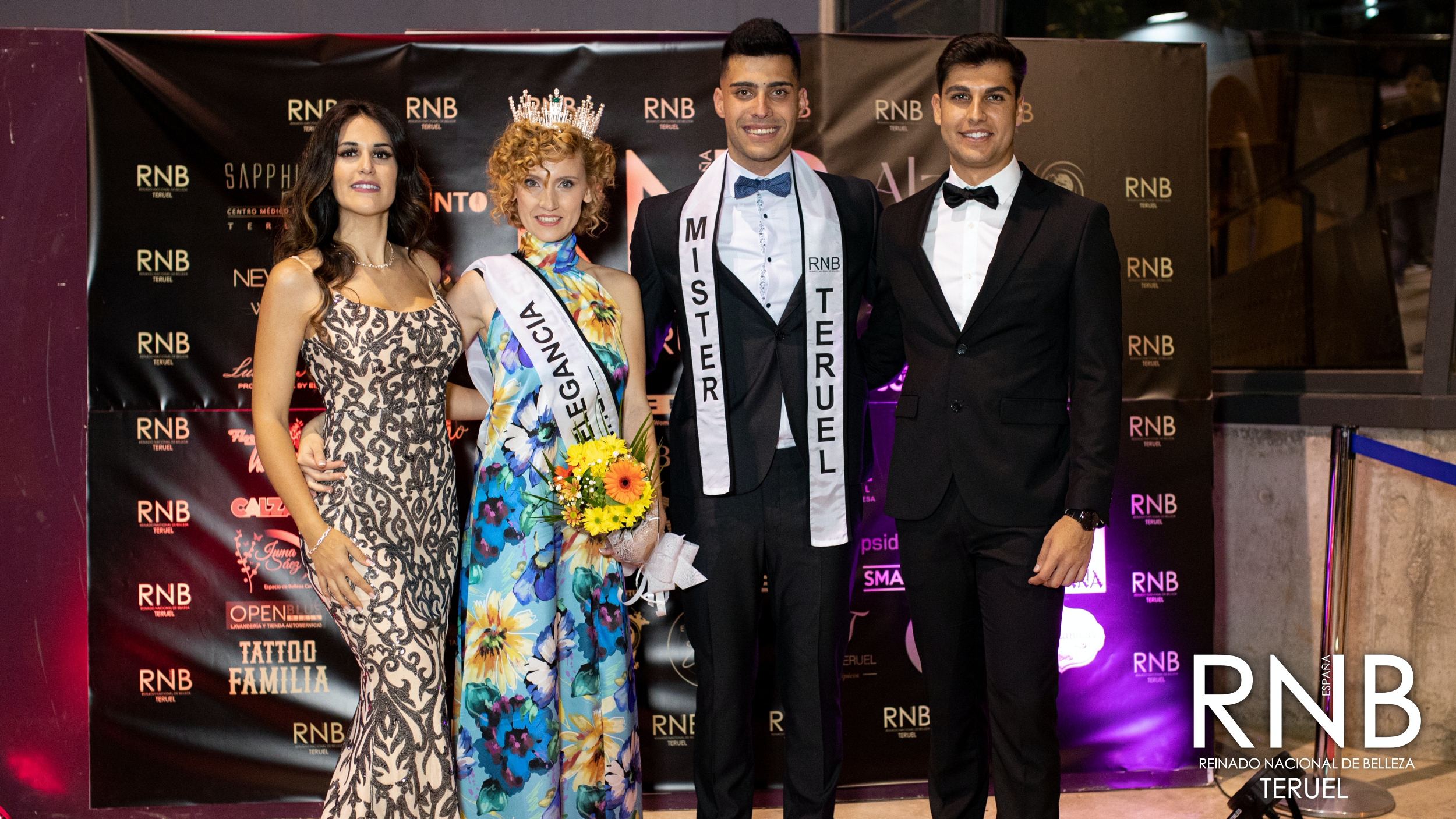 Gala Miss Mister RNB Teruel 2023 Yaiza Sanchez Catalin Muntean Sara Sancho Borxa Ramo
