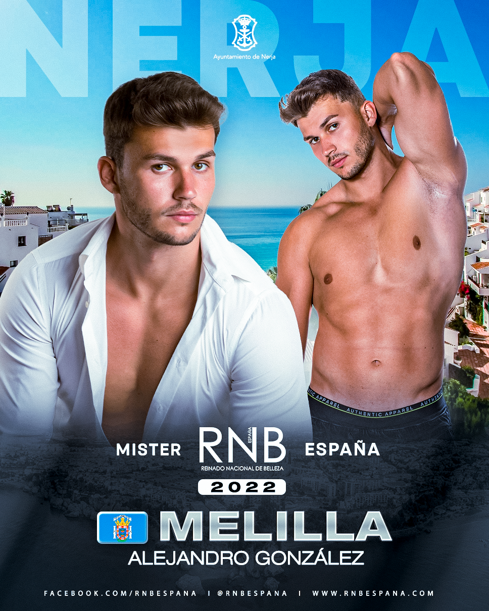 Banner Alejandro Gonzalez Mister RNB Melilla 2022