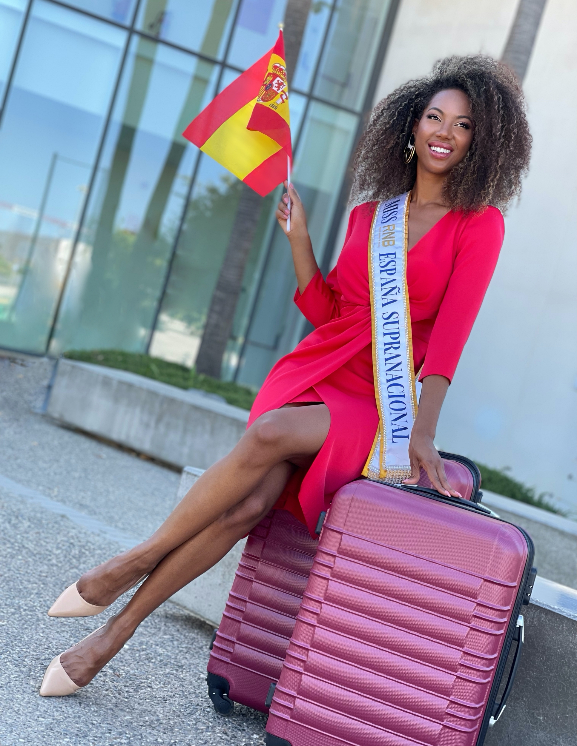 Ana Karla Ramirez RNB España Miss Supranational Spain 2022 Departure 2