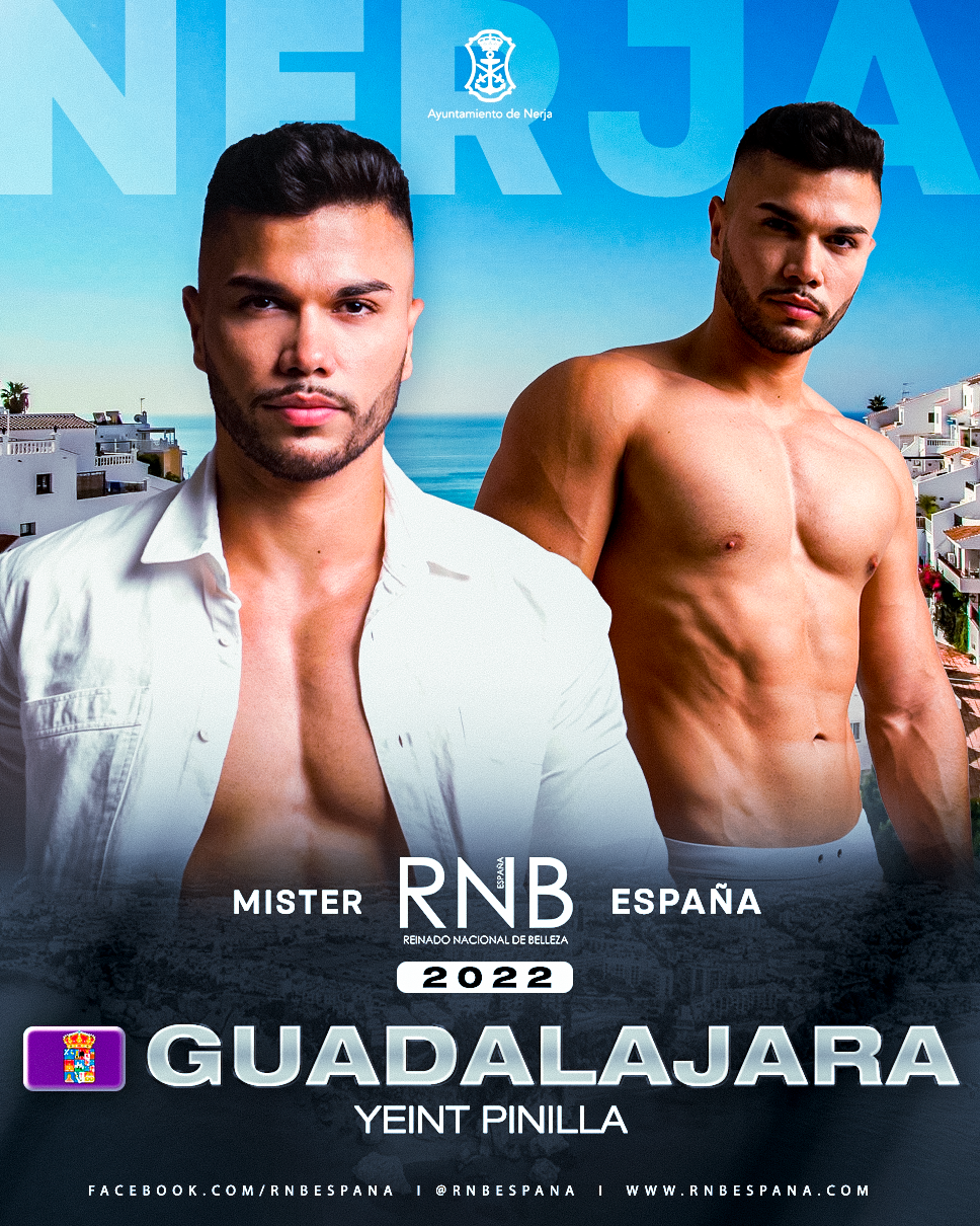 Banner Yeint Pinilla Mister RNB Guadalajara 2022