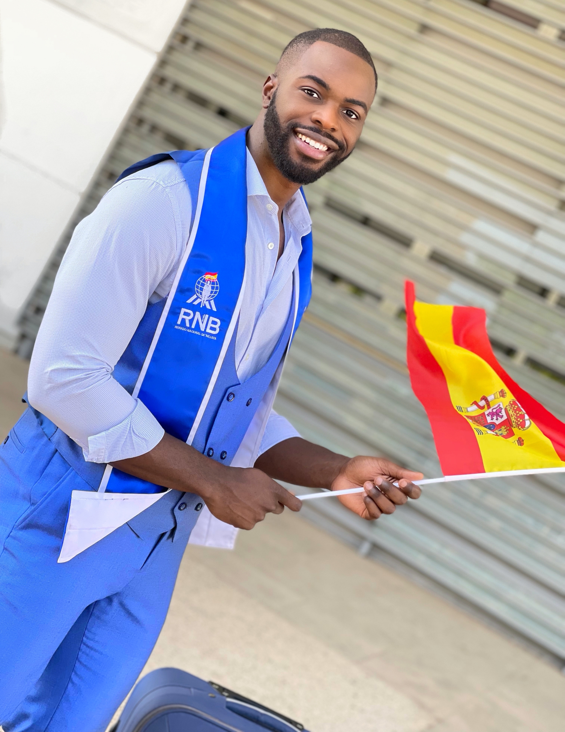 Manuel Ndele RNB España Mister Supranational Spain 2022 Departure 7