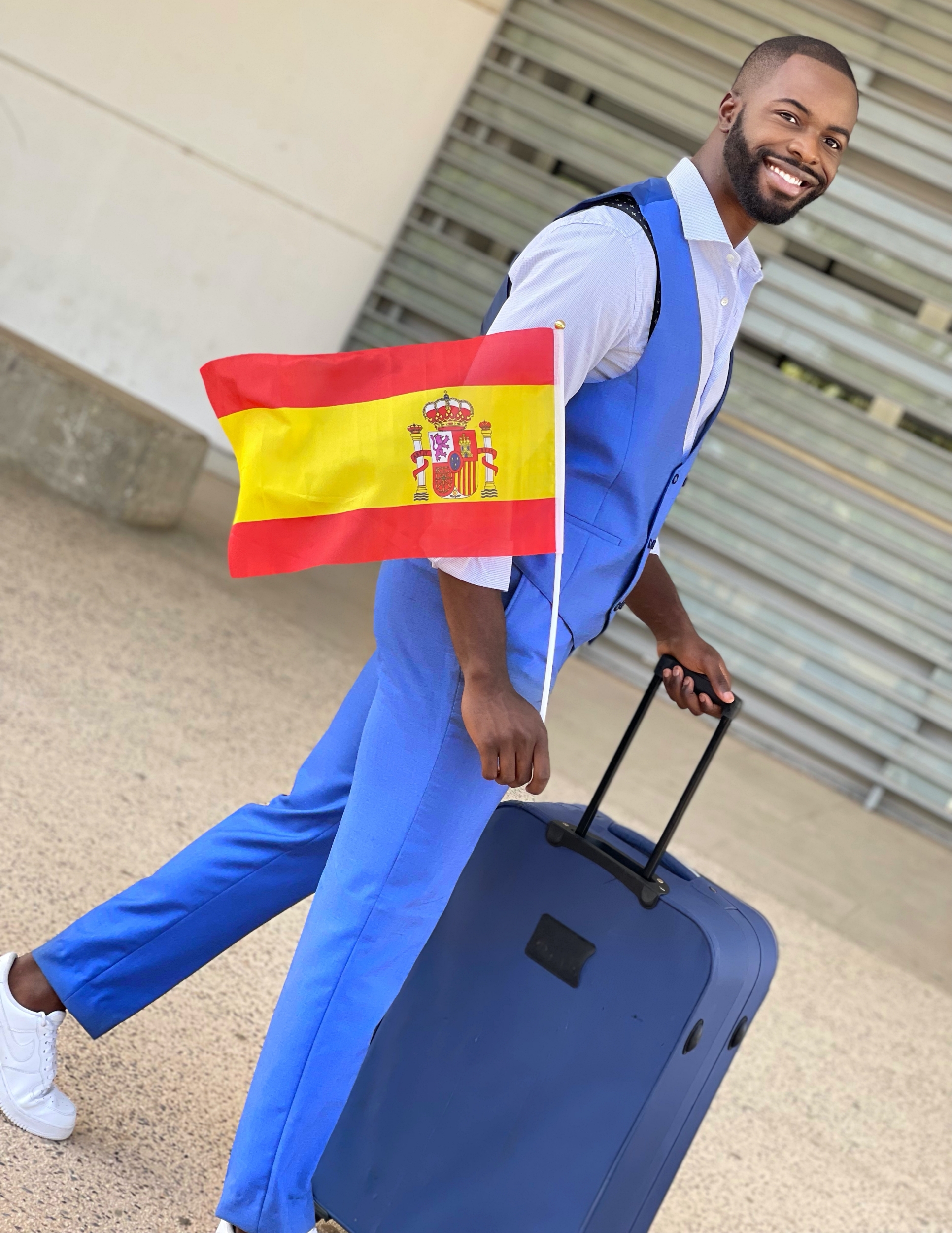 Manuel Ndele RNB España Mister Supranational Spain 2022 Departure 8