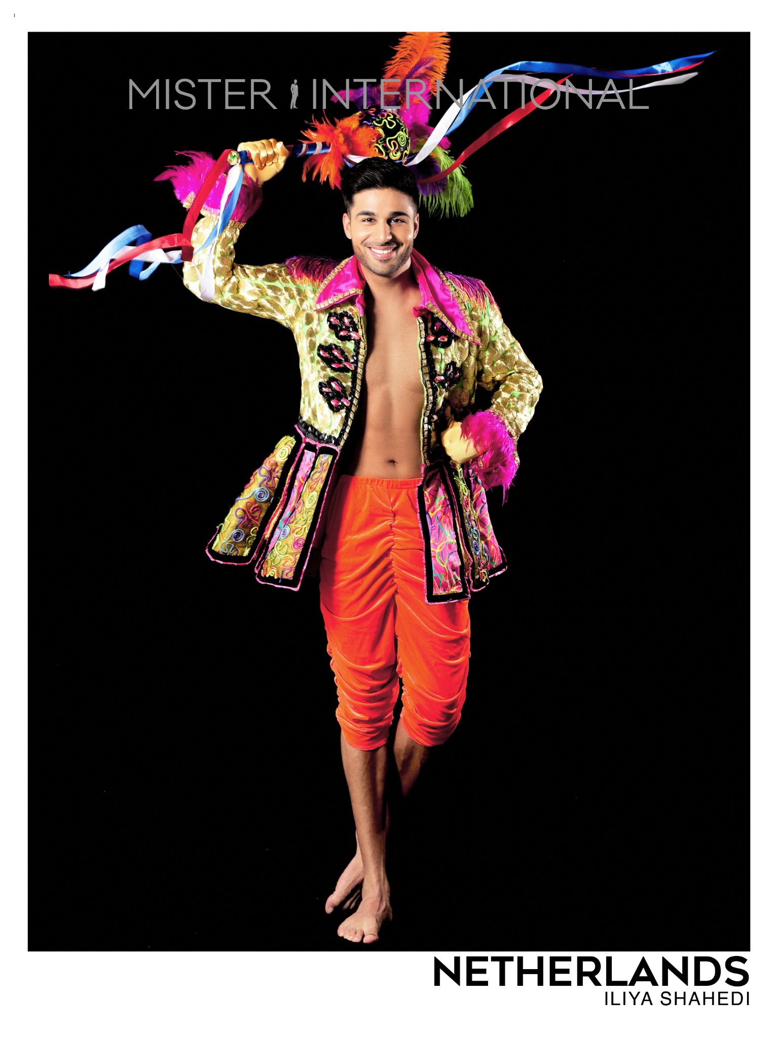 Mister International 2022 NETHERLANDS Iliya Shahedi National Costume Shot by Raymond Saldana