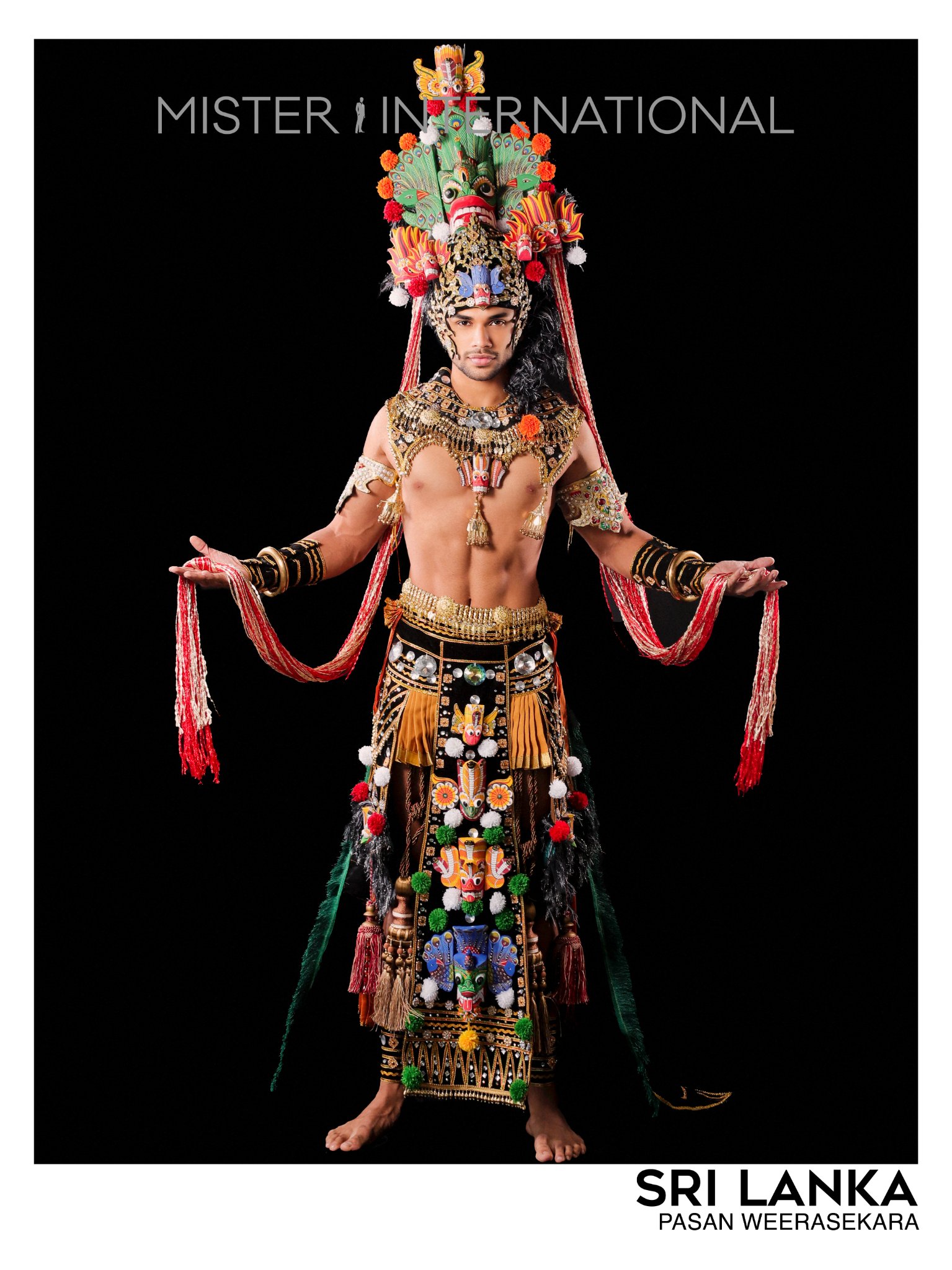 Mister International 2022 SRI LANKA Pasan Weerasekara National Costume Shot by Raymond Saldana