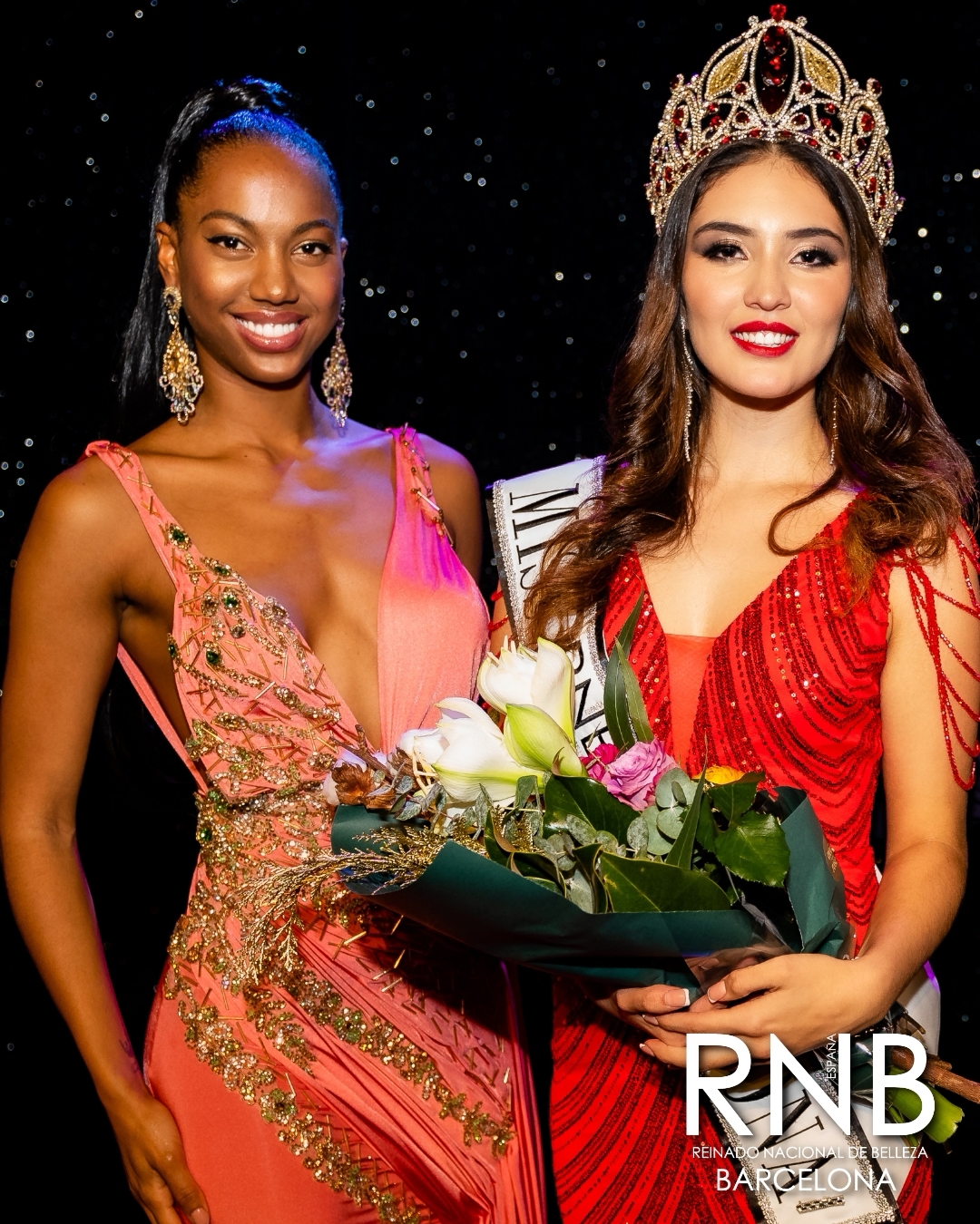 Miss RNB Barcelona 2023 Ainhoa Hernandez Miss RNB España Supranational 2022 Ana Karla Ramirez