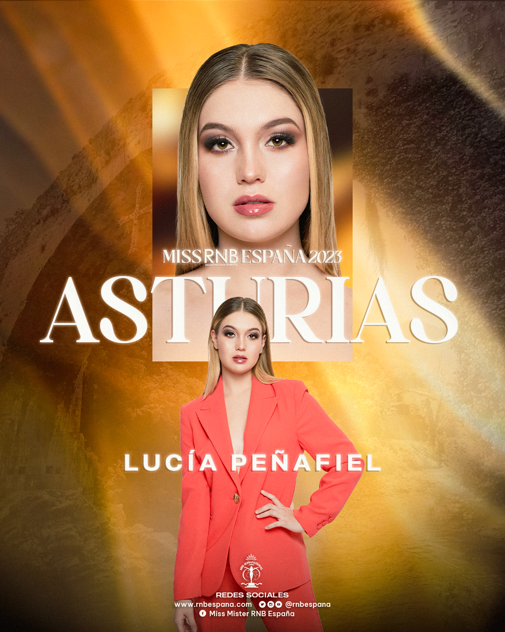 Banner Miss RNB Asturias 2023 Lucia Peñafiel