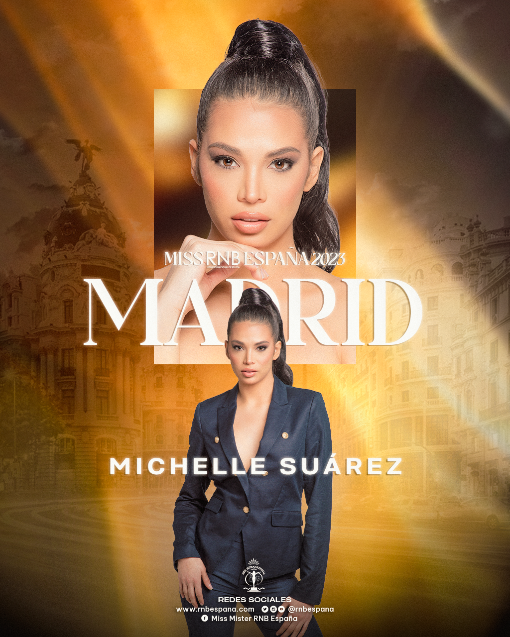 Banner Miss RNB Madrid 2023 Michelle Suarez