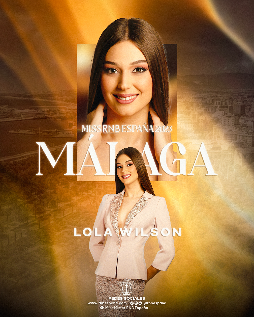 Banner Miss RNB Malaga 2023 Lola Wilson