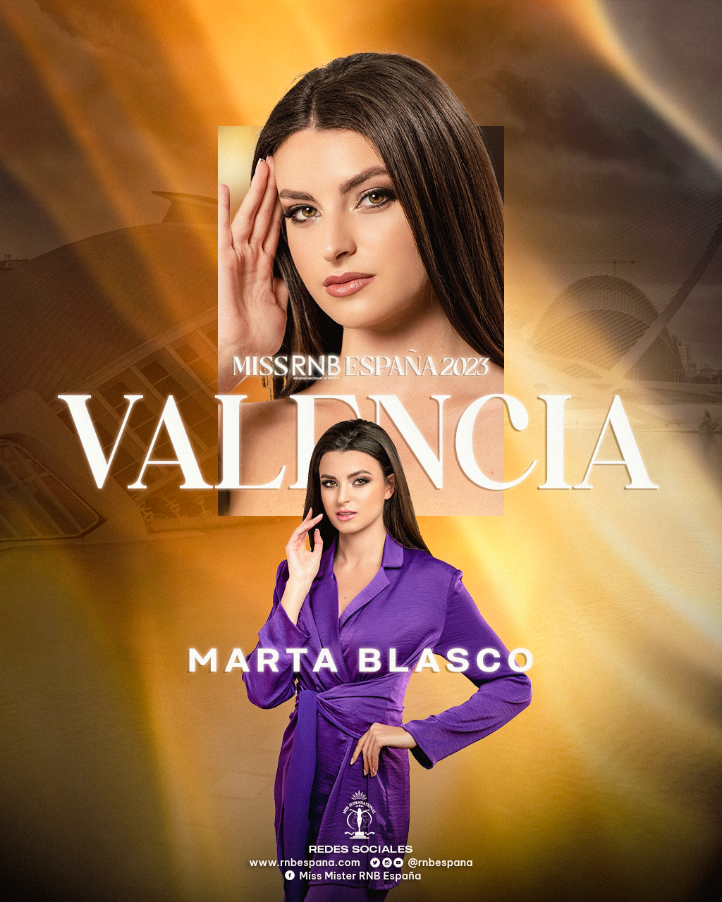 Banner Miss RNB Valencia 2023 Marta Blasco
