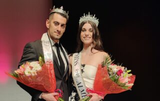 Gala Miss Mister RNB Almeria 2023 Alejandro Garcia Nuria Rodriguez Portada