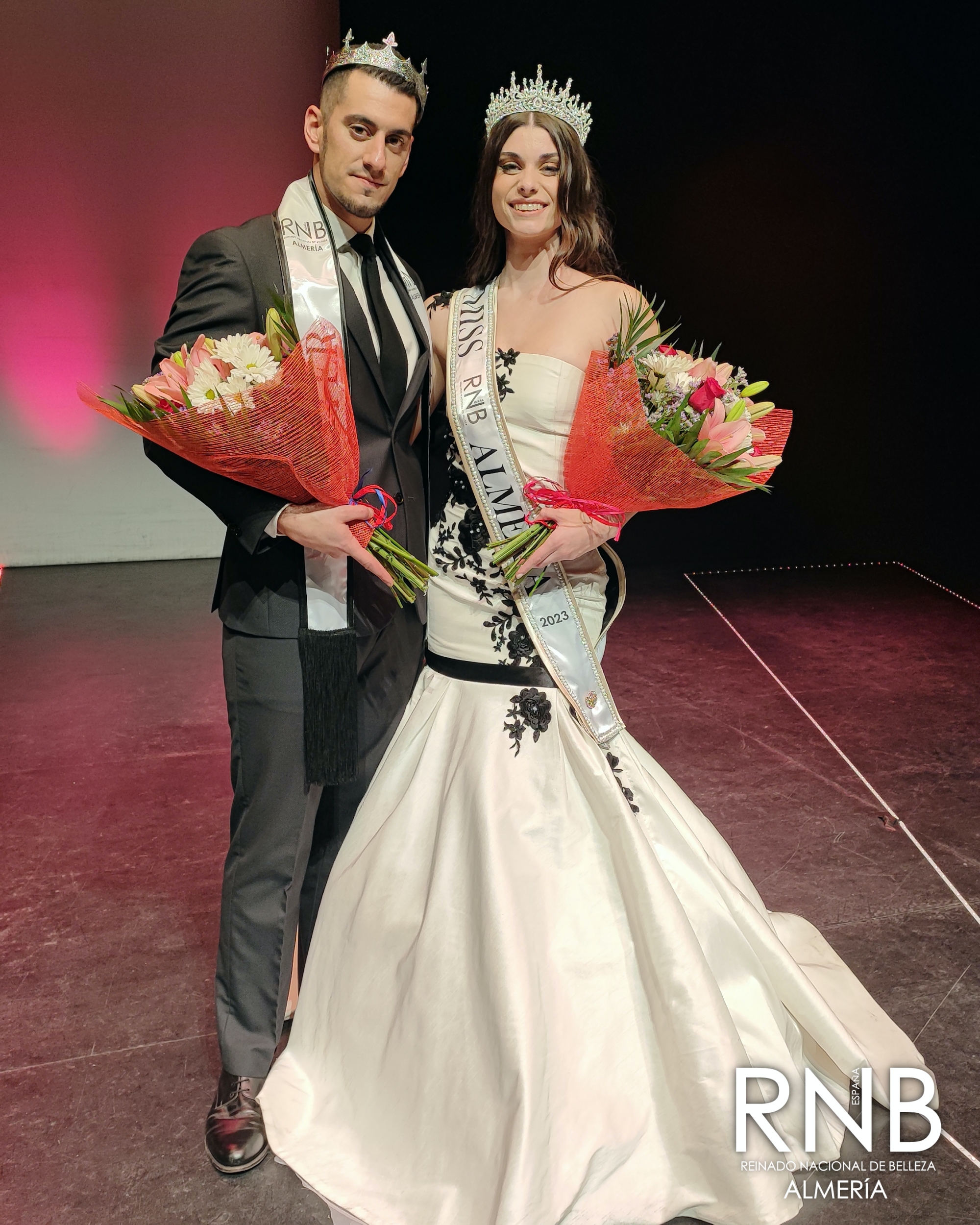 Gala Miss Mister RNB Almeria 2023 Alejandro Garcia Nuria Rodriguez