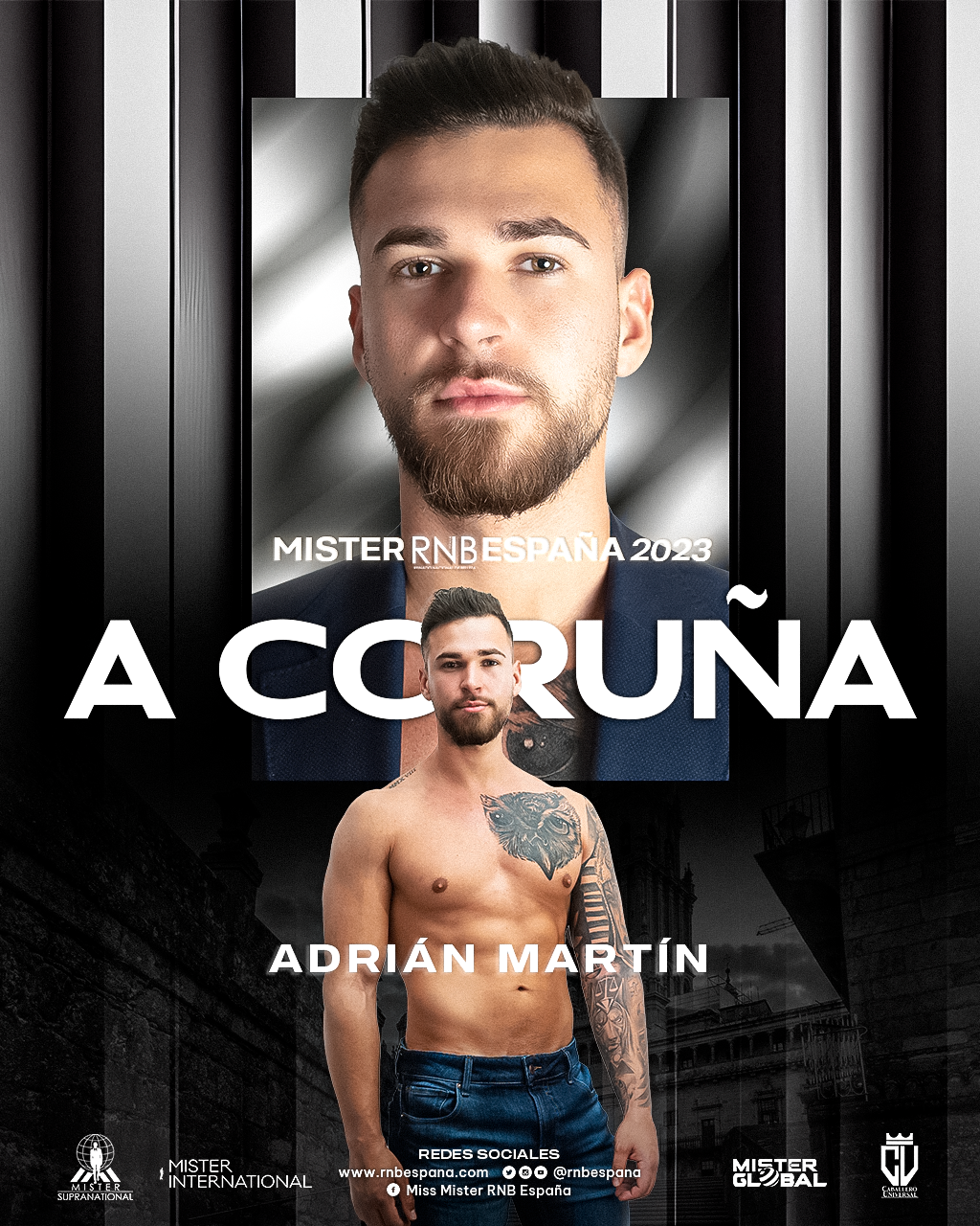 Mister RNB A Coruna 2023 Adrian Martin Banner