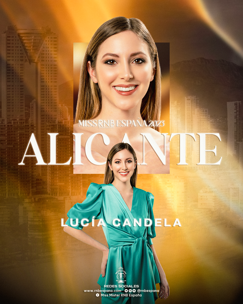 Banner Miss RNB Alicante 2023 Lucia Candela