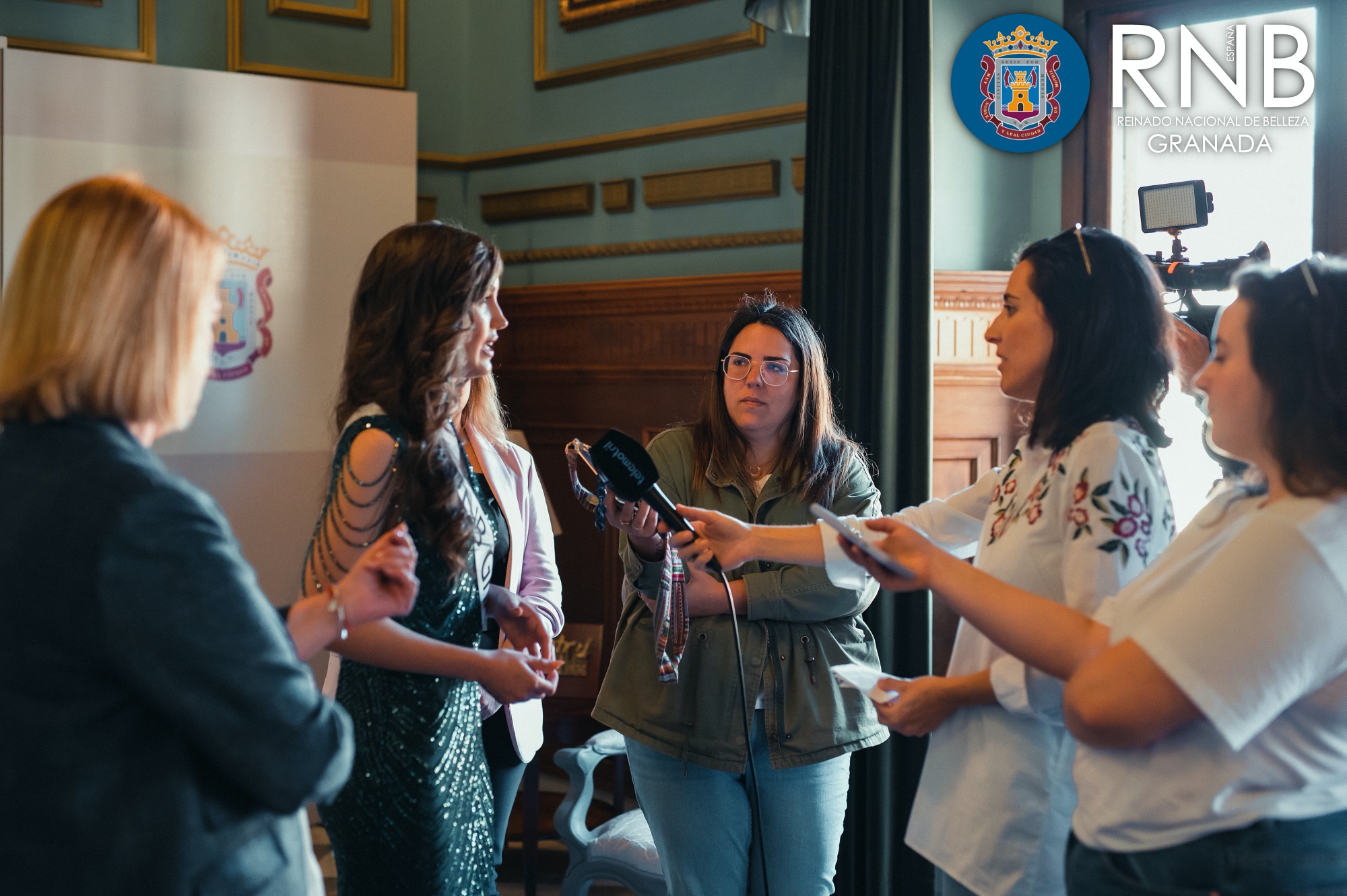 Rosa Garcia Miss RNB Granada 2023 Recibimiento en el Excmo. Ayuntamiento de Motril por la Alcaldesa Luisa Maria Garcia 4