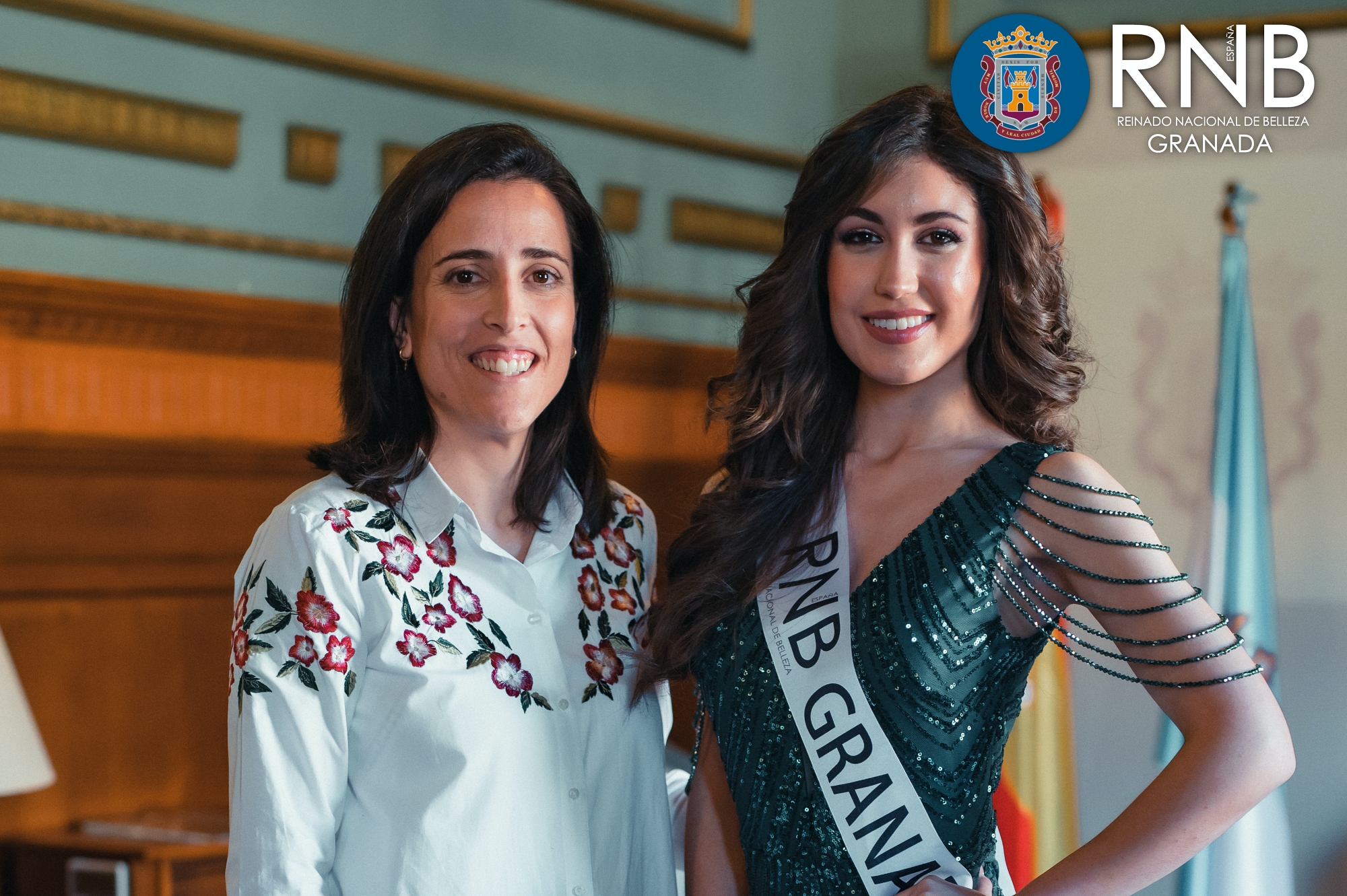 Rosa Garcia Miss RNB Granada 2023 Recibimiento en el Excmo. Ayuntamiento de Motril por la Alcaldesa Luisa Maria Garcia 5