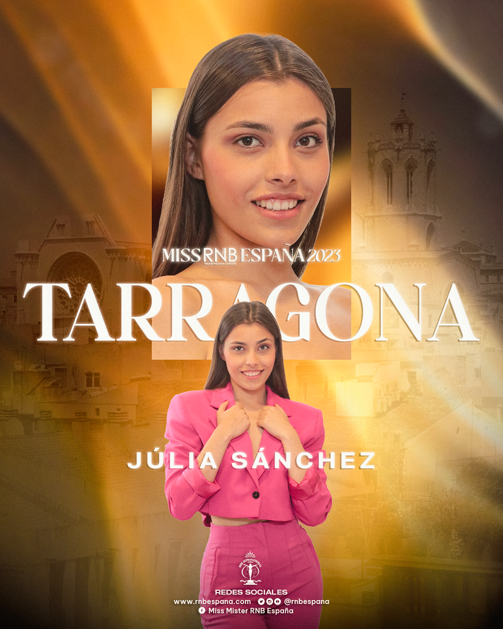 Banner Miss RNB Tarragona 2023 Julia Sanchez