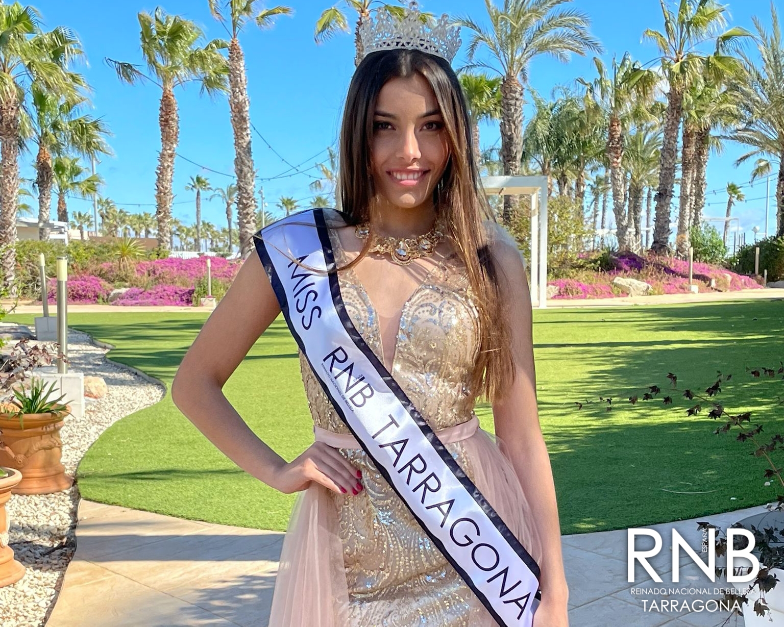 Julia Sanchez coronada Miss RNB Tarragona 2023 1